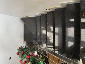 Photo - Plain Gray Rugs for Staircase