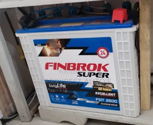 12v220ah Finbrok Super Tubular Battery