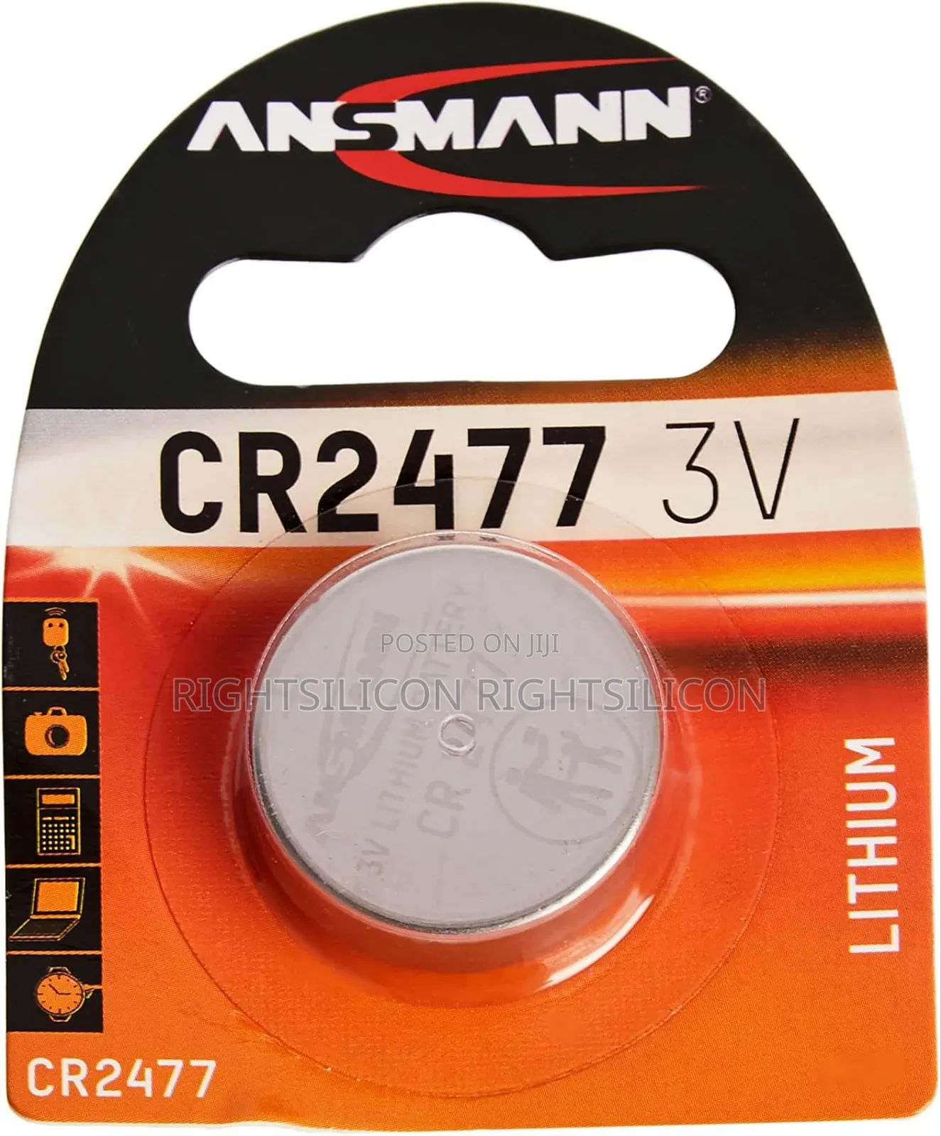 Usa Ansmann Cr2477 Coin Battery [Pack Of1] Lithium 3v Button