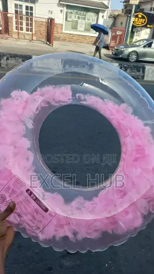 Floater With Pink Feather
