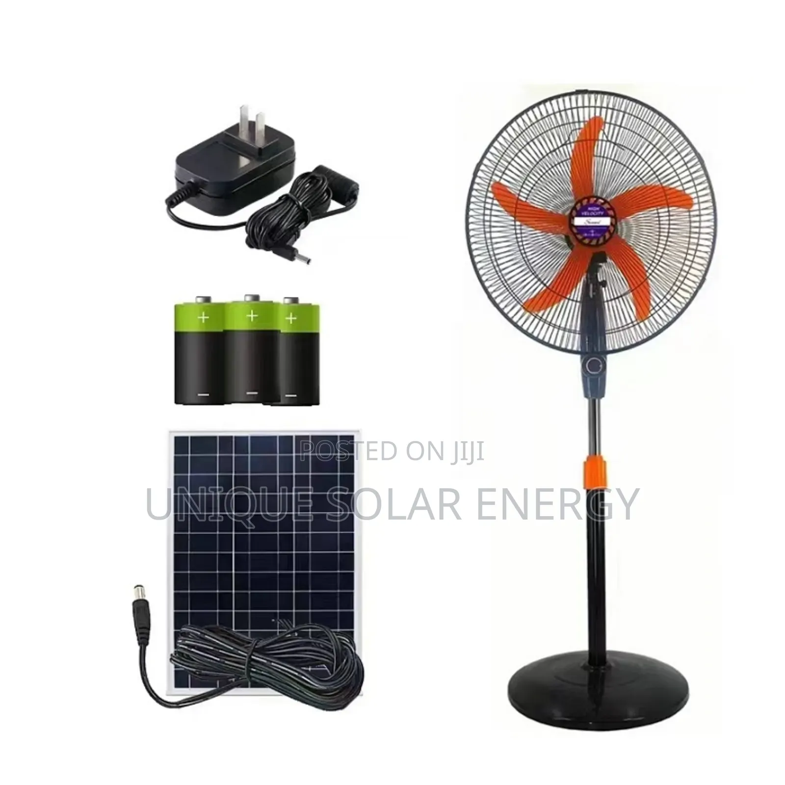 18" Solar Fan