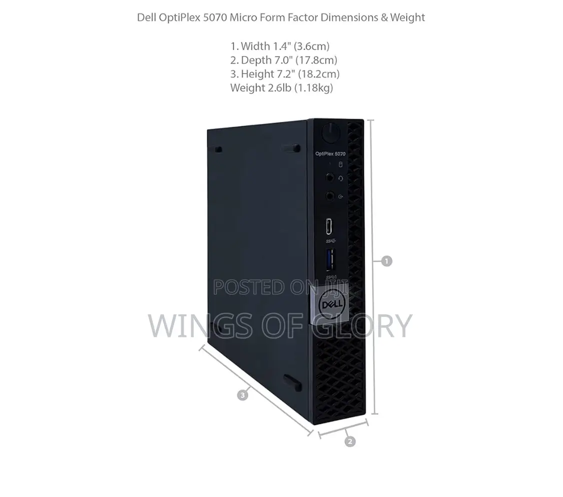 New Desktop Computer Dell 8GB Intel Core I5 SSD 256GB