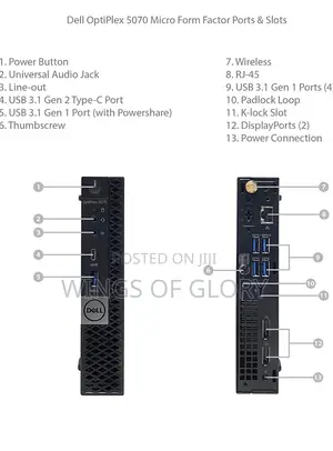 New Desktop Computer Dell 8GB Intel Core I5 SSD 256GB