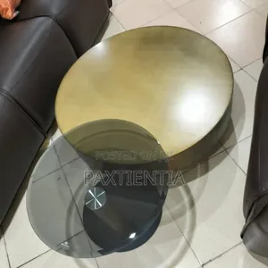 Wooden and Glass 2 in 1 Center Table