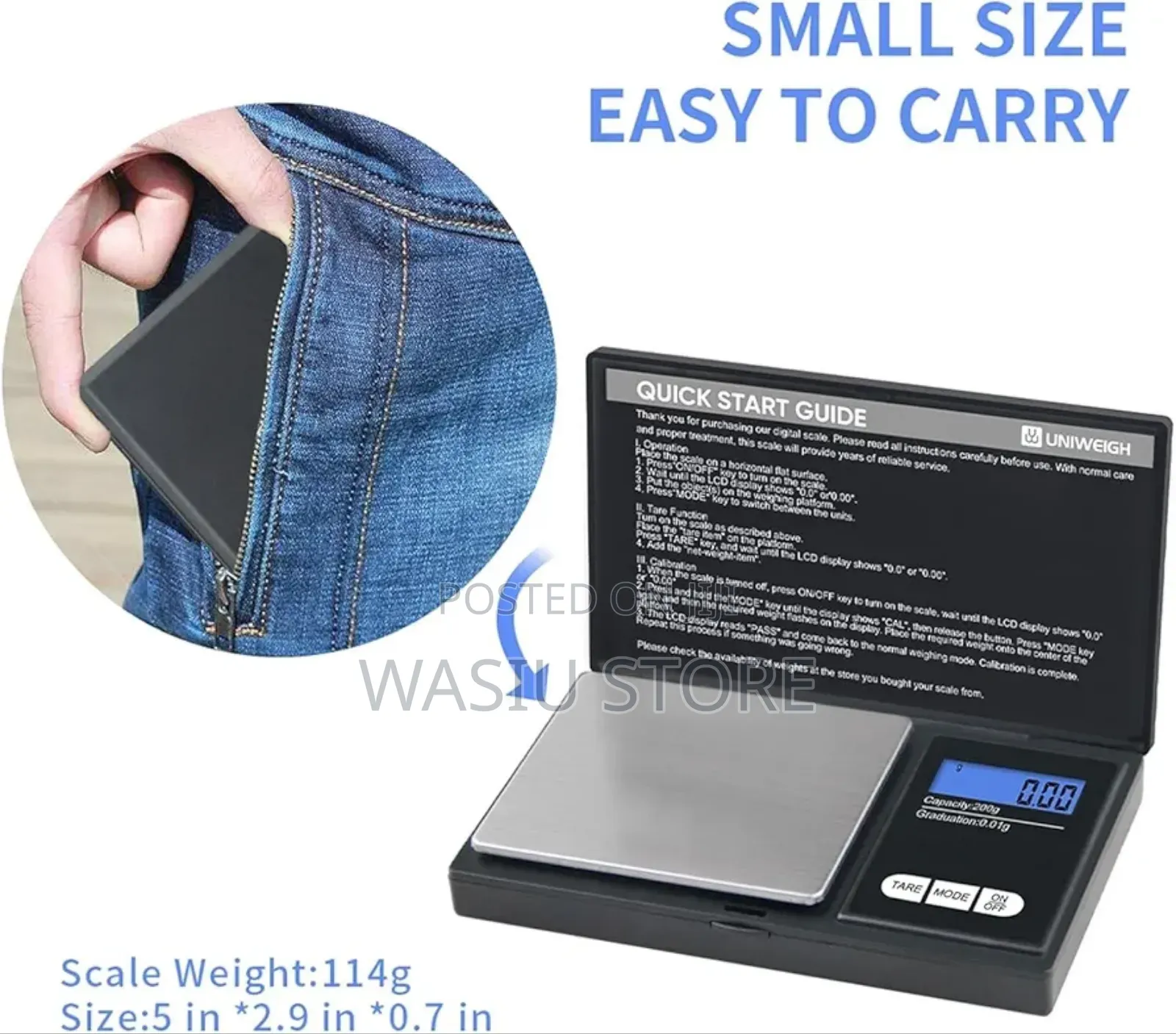 Pprofessional Mini Digital Scale 0.01g