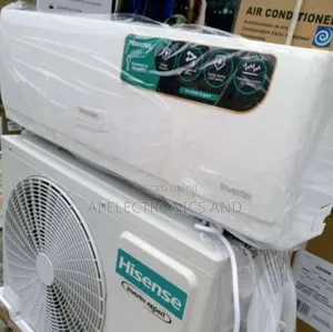 Hisense 1.5hp Inverter Air Conditioner White Color.
