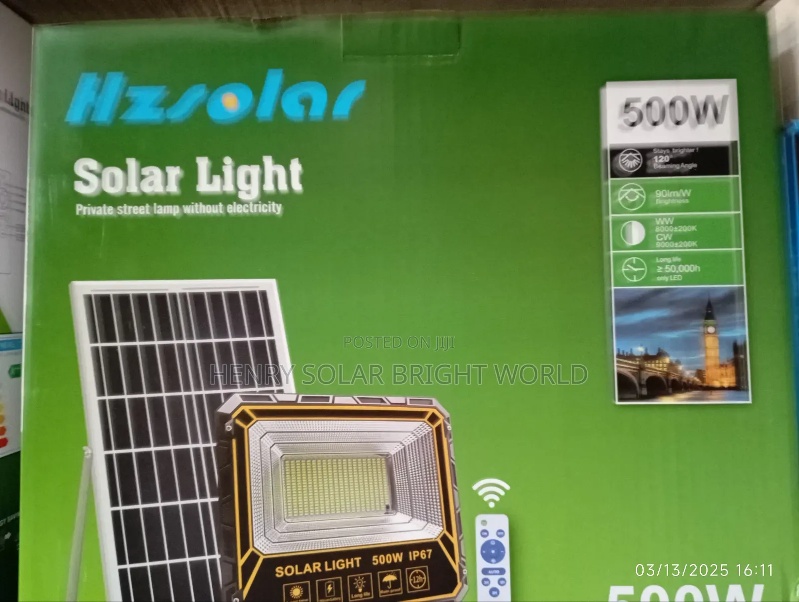 500w Solar Flood Lights