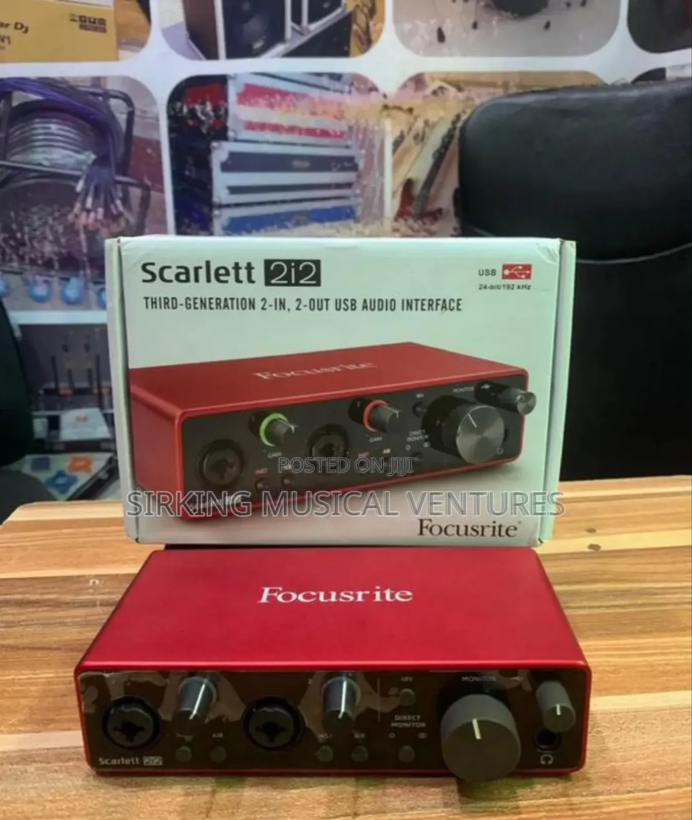 Focusrite Scarlet 2i2 Third Generation