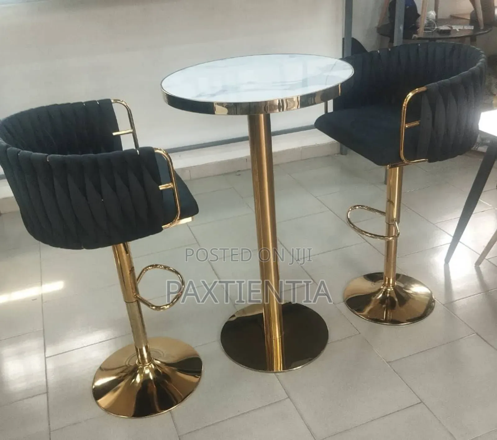 Bar Stool and Bar Table Set