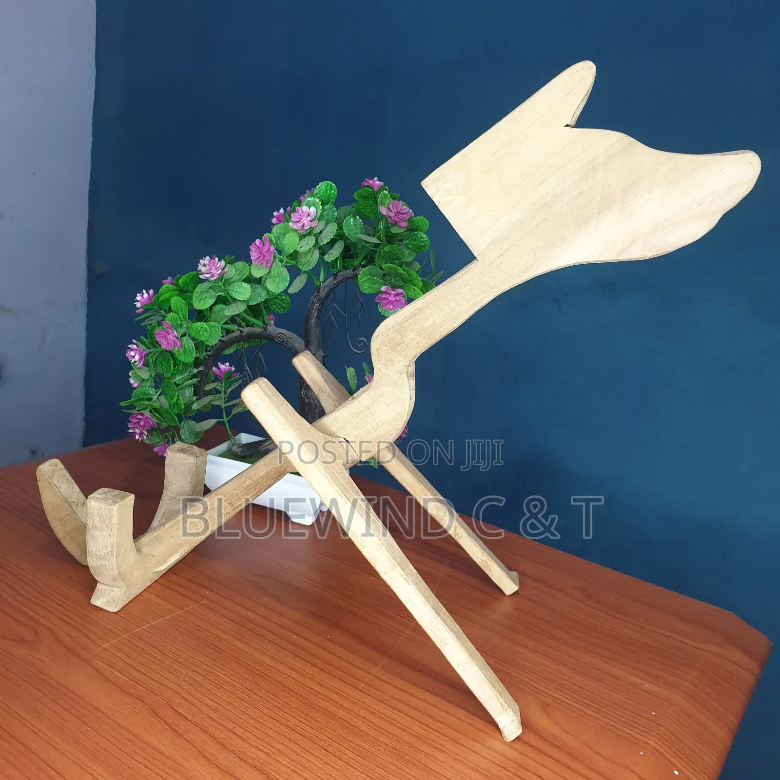 Wine Holder Wood Carving Art