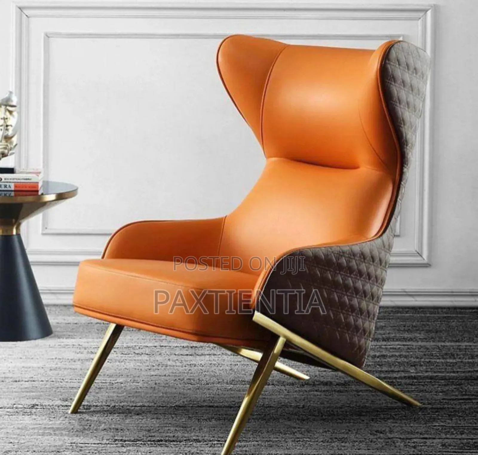 Single Arm Chair With High Back
