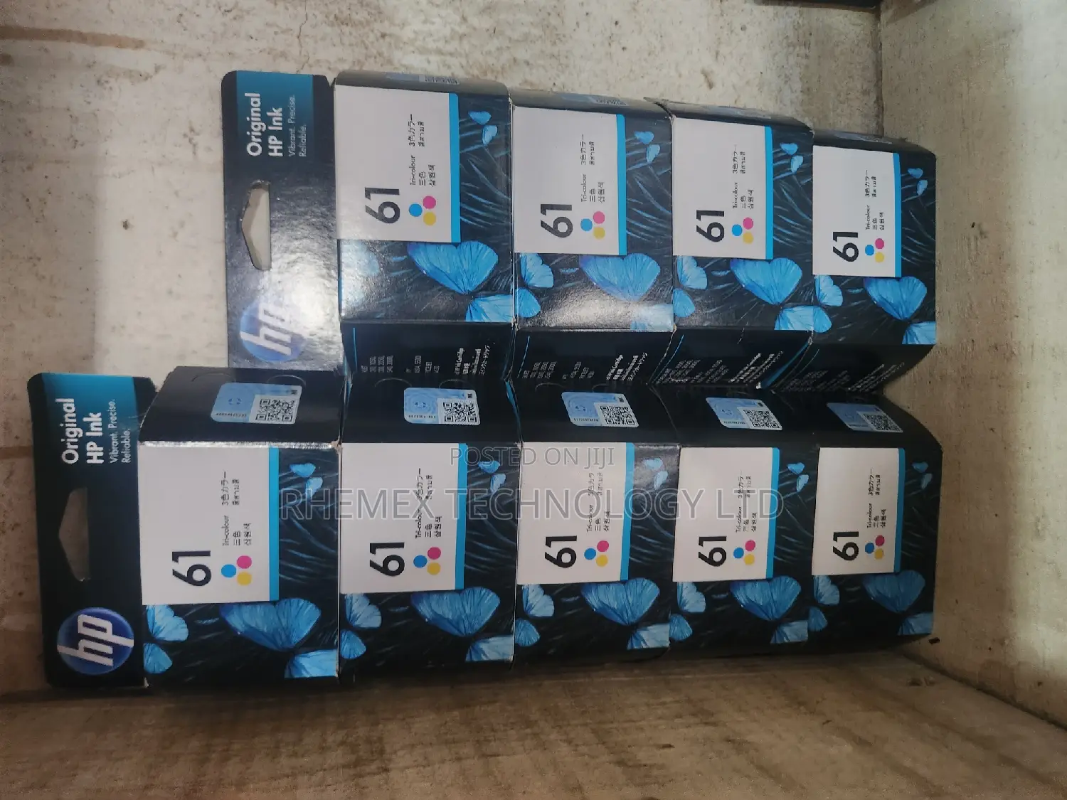 Hp 61 Colored Ink