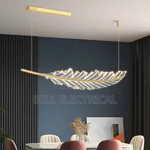 Leaf-Shaped Chandelier