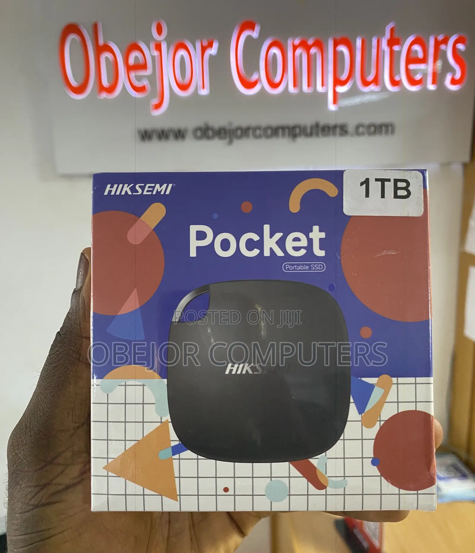 Hiksemi Pocket Portable 1tb SSD External Hard Drive