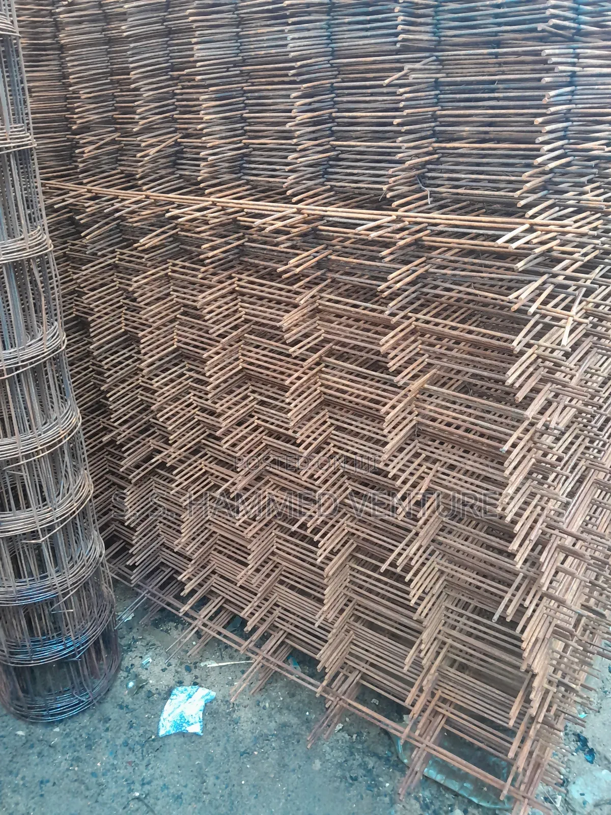 B. R. C. Flat Sheets Mesh Wires [6 Mm Thick. By 2.1 Meters)