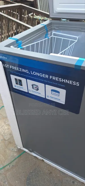 New Midea 300l Chest Freezer Faster Cooling Key External