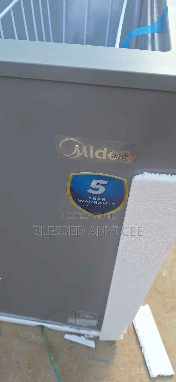 New Midea 300l Chest Freezer Faster Cooling Key External
