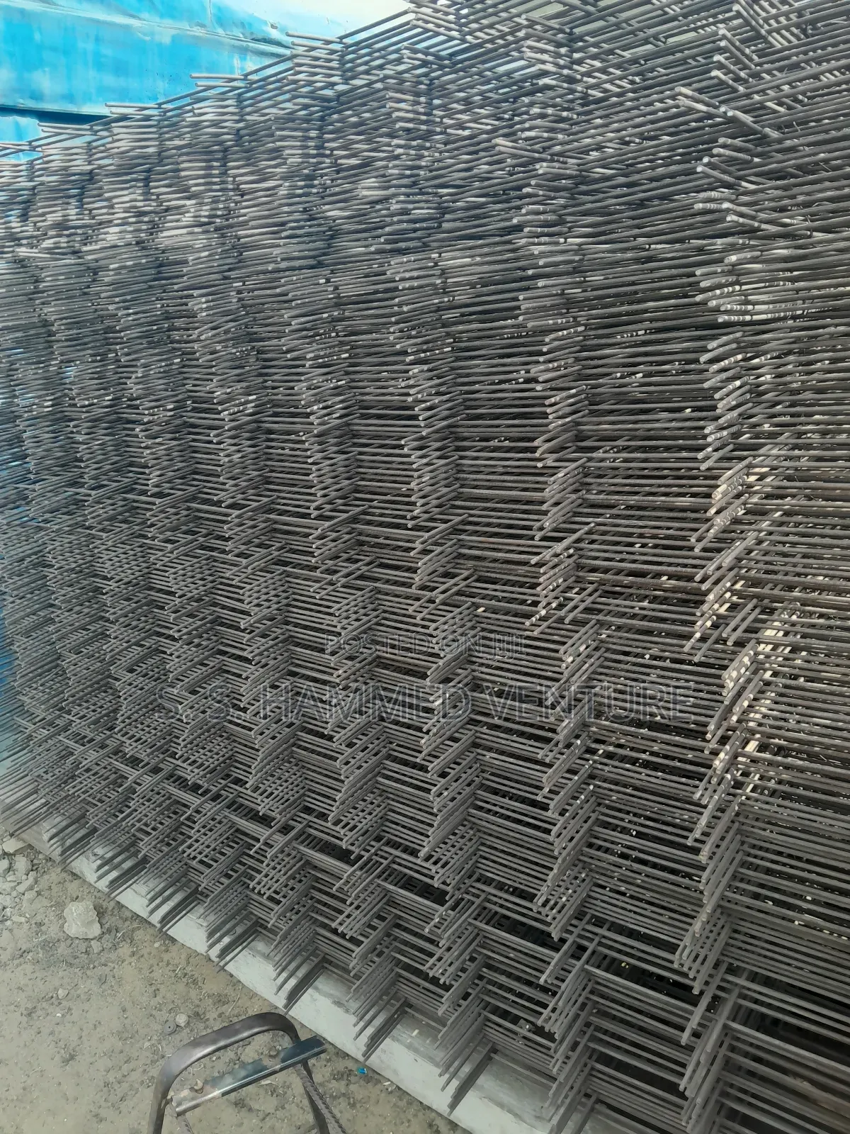 Mesh (B R C Flat Wires) (8 Mm Thickness)