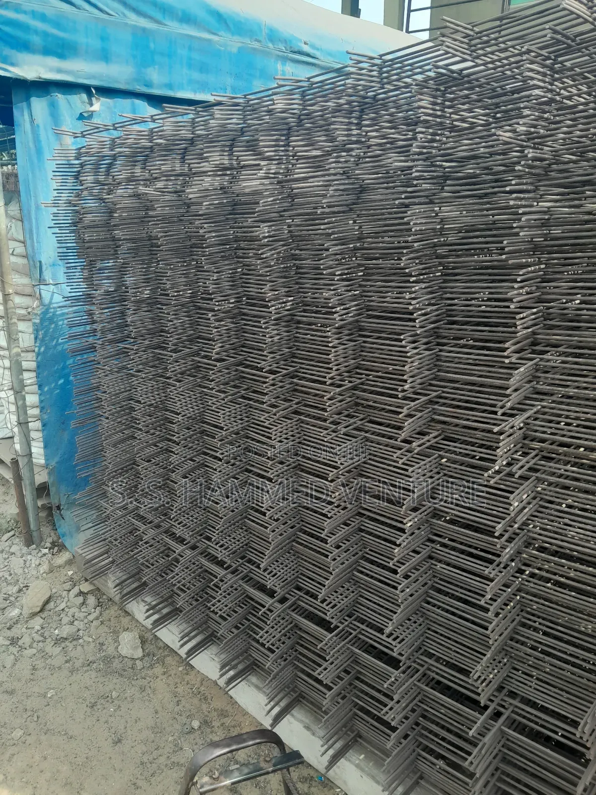 Mesh (B R C Flat Wires) (8 Mm Thickness)