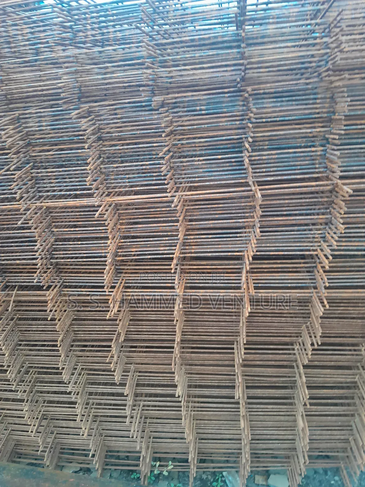 Mesh (B R C Flat Wires) (8 Mm Thickness)