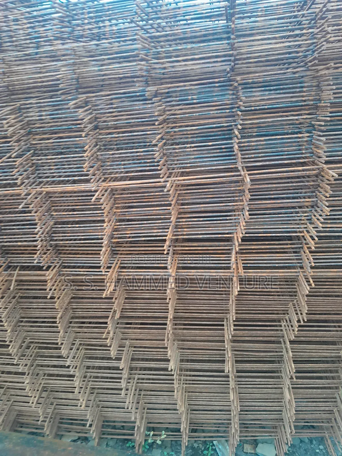Mesh (B R C Flat Wires) (8 Mm Thickness)