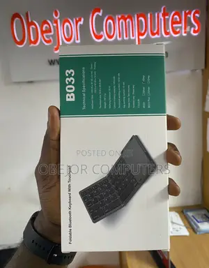 B033-Foldable Keyboard With Touchpad