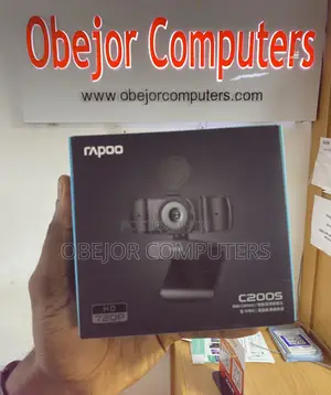 Rapoo C200s 720p Hd Webcam With Microphone