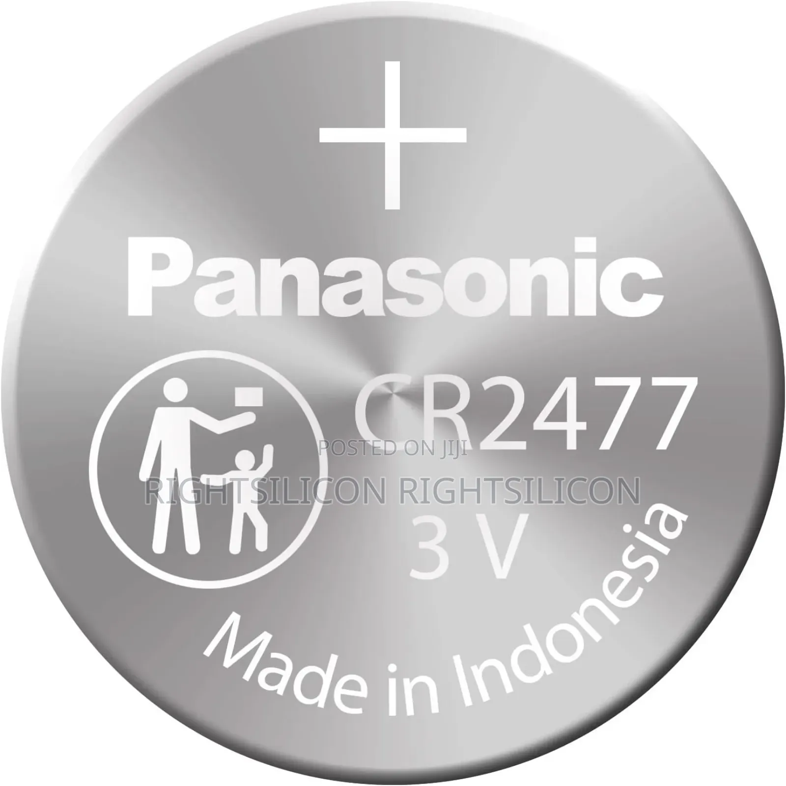 Usa Panasonic Battery Cr2477 Lithium 3v 1 Battery Per Pack
