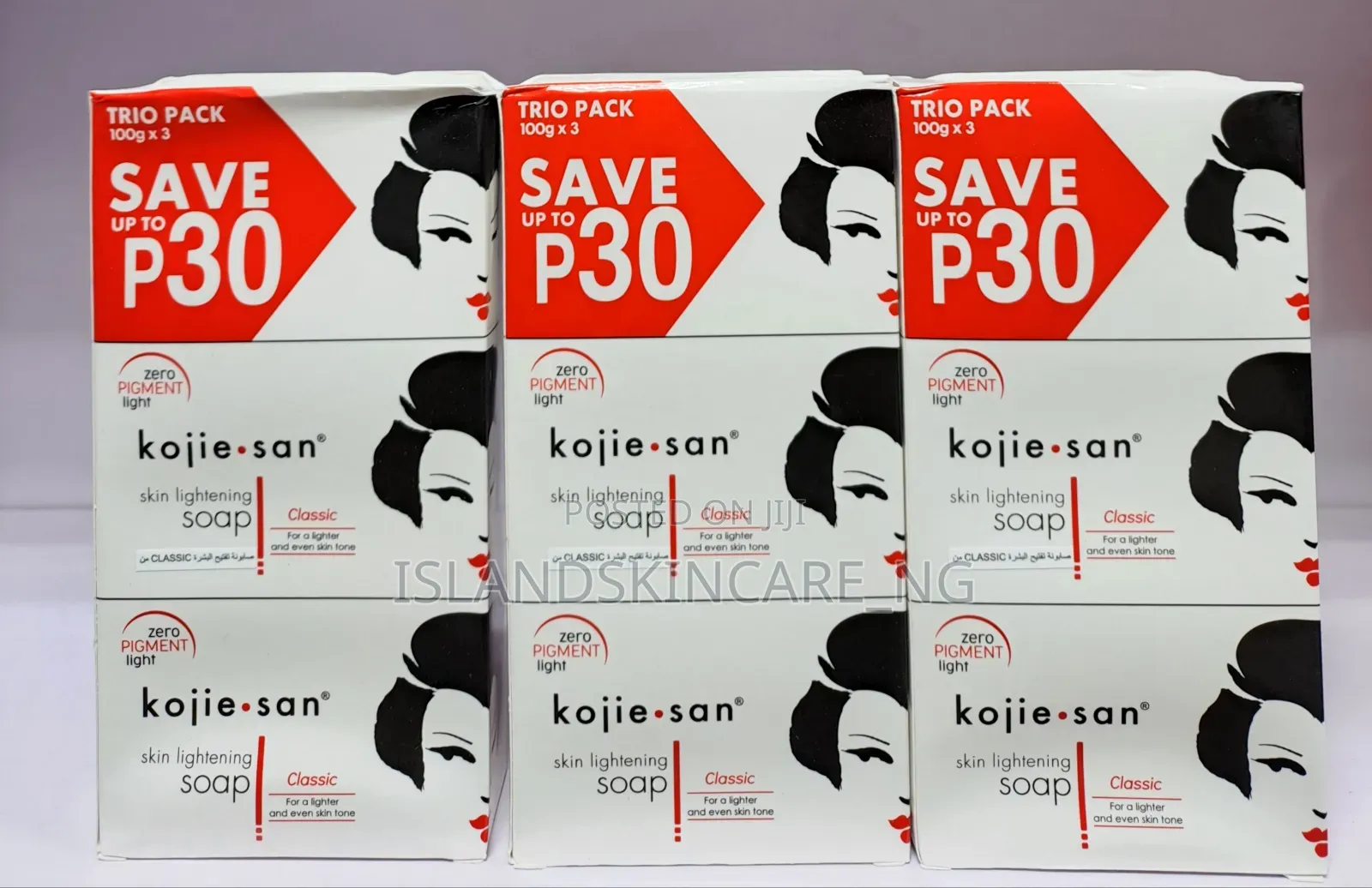 Kojie San 3 In 1 100g×3