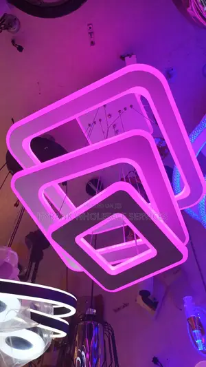 A Model Led Pendants Chandelier Light, Square Design