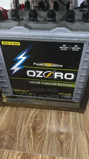220ah Ozoro Tubular Battery Very Quality With 2 Years Warran