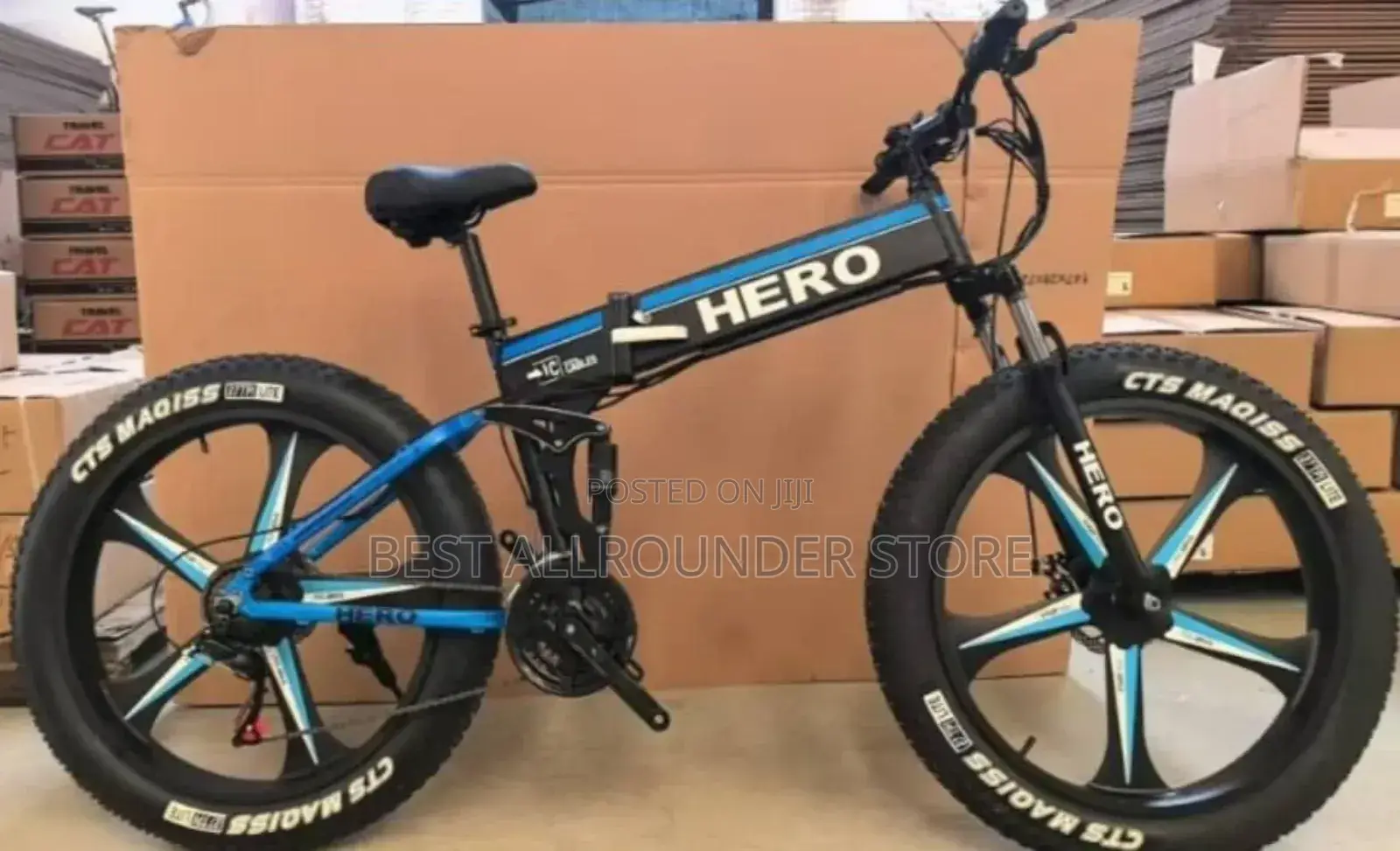 Hero Electric Fat Tyre Bicycle
