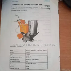 Thermoplastic Road Marking Machine