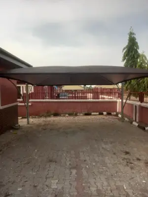 Net Carport Brown