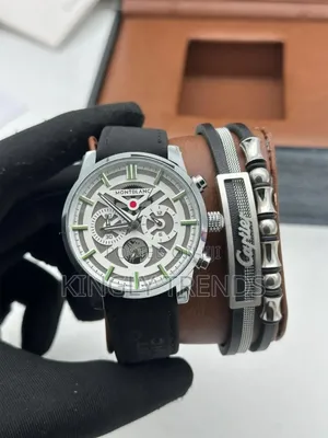 Photo - Montblac Timepiece Wristwatch With Bracelets
