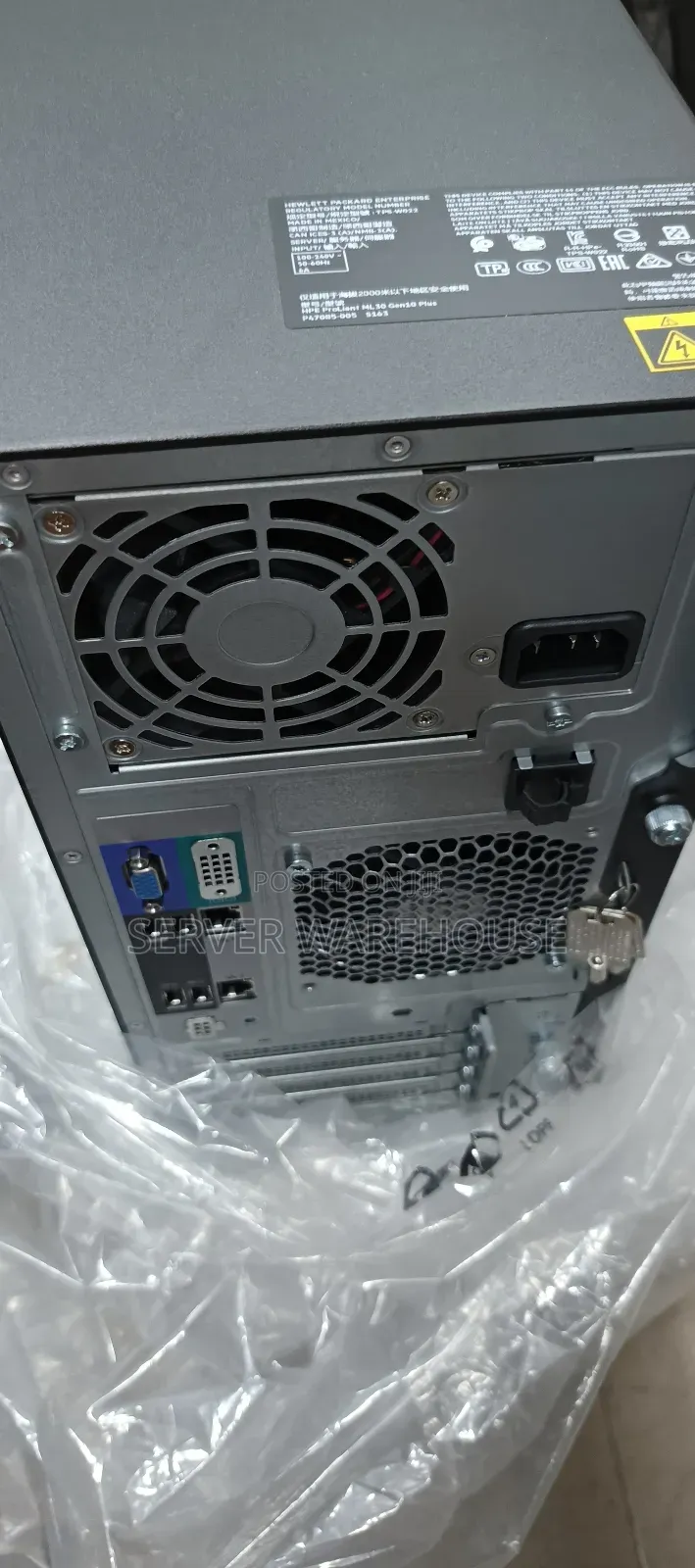 New Server HP ProLiant ML30 Gen10 Plus E-2314 16GB Intel Xeon HDD 1T