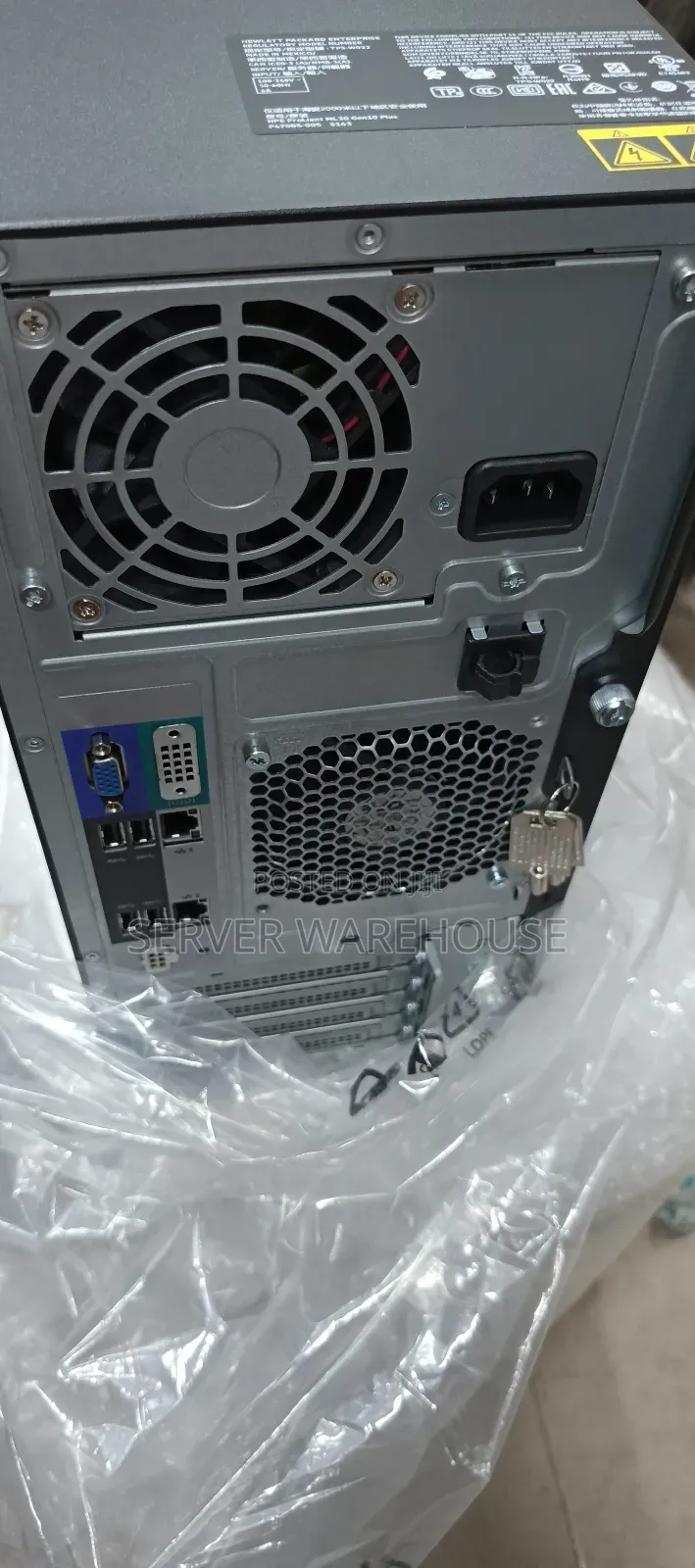 New Server HP ProLiant ML30 Gen10 Plus E-2314 16GB Intel Xeon HDD 1T