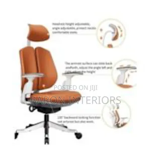 Office Swivel Chair - Orange