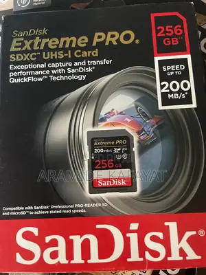 Sandisk Extreme Pro 256gb (200mb/S)