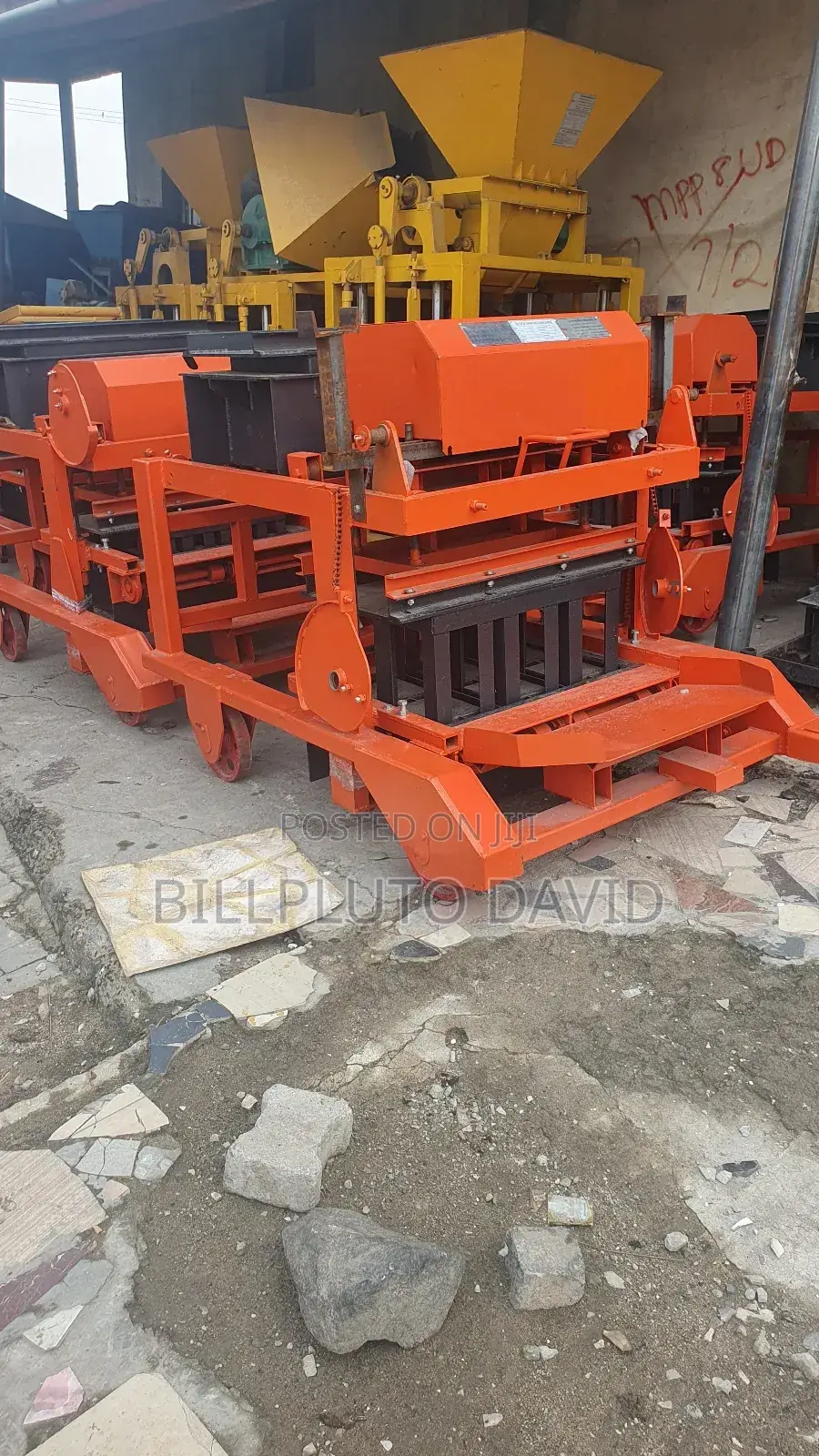 Concrete Block Making Machine