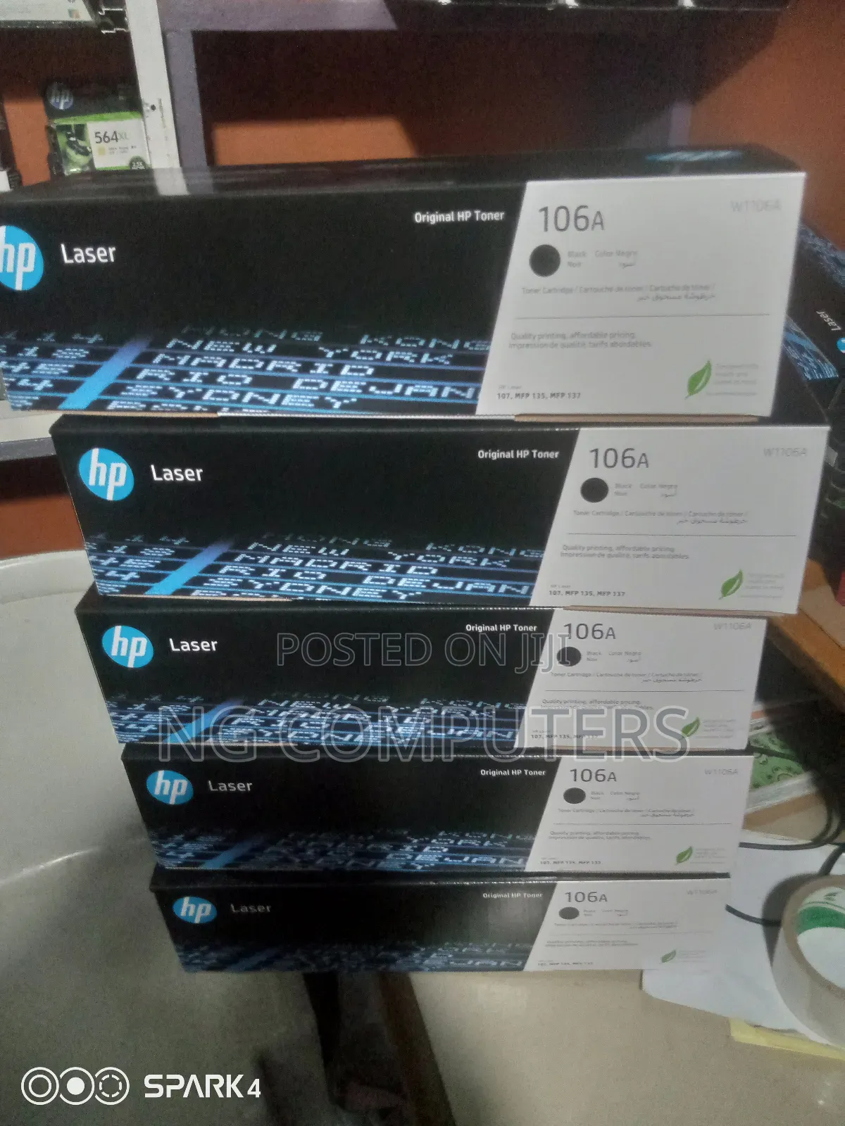 Hp Original Toner 106a