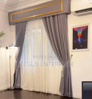 High End Grey Blackout Curtains