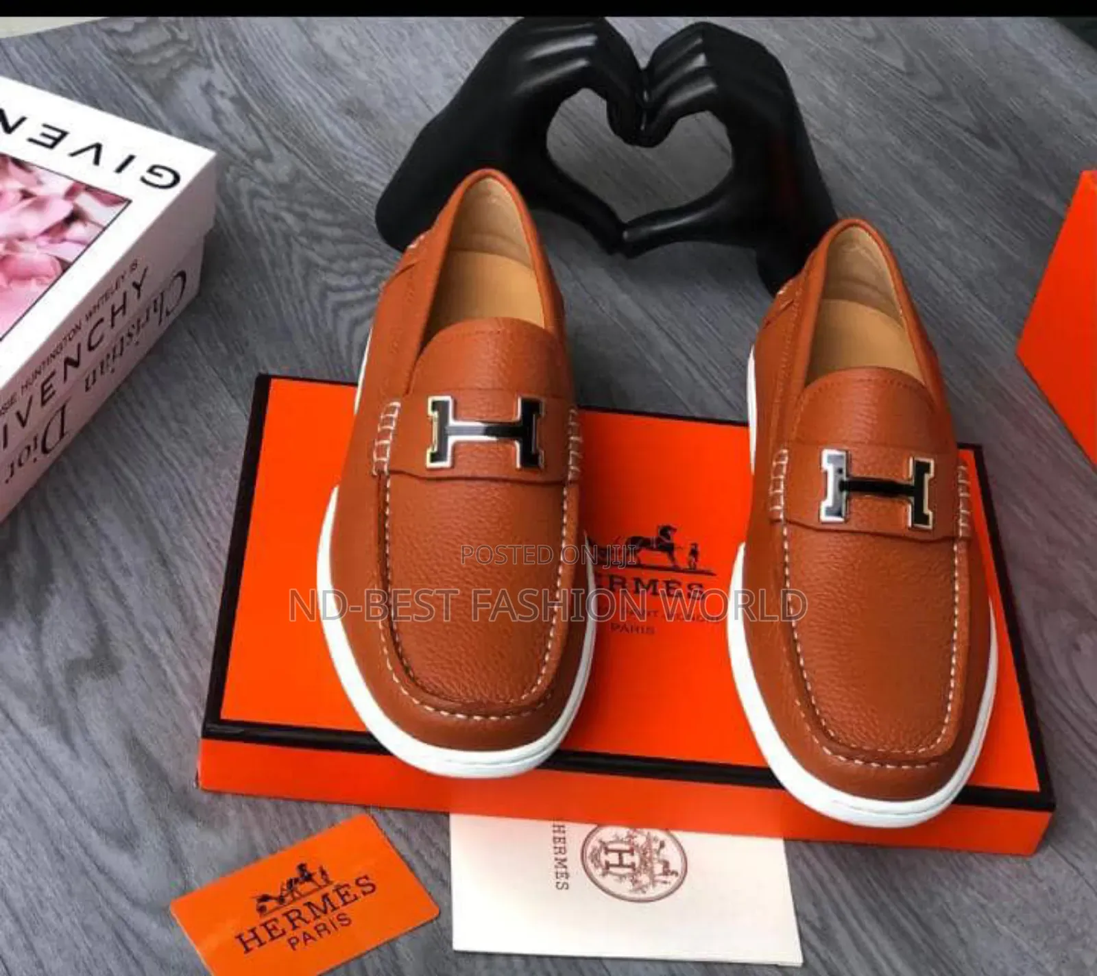Hermes Leather Shoe