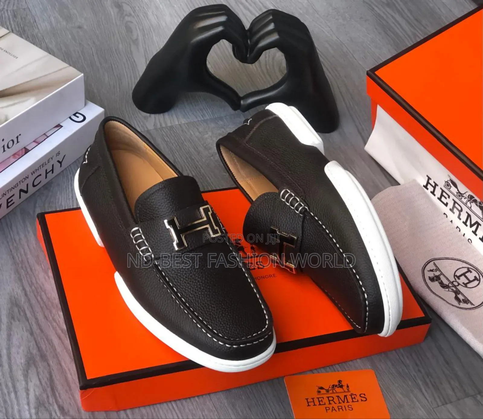 Hermes Leather Shoe