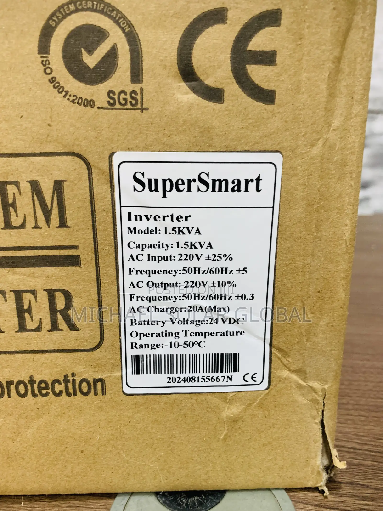 1.5kva 24v Super Smart Inverter