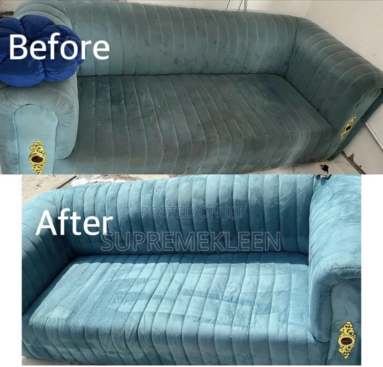 Best Sofa Transformation From Stain To Spotless