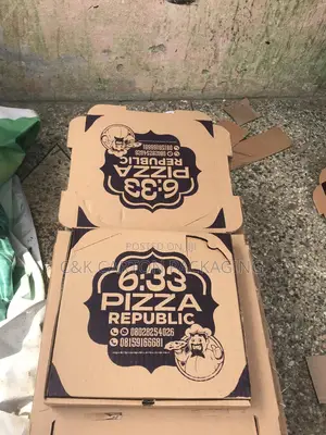 Size 10 Pizza Carton One Colour Printed