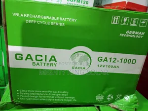 This Is 100ah Gacia Battery