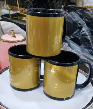 Original Gold and Black Sublimation Mug