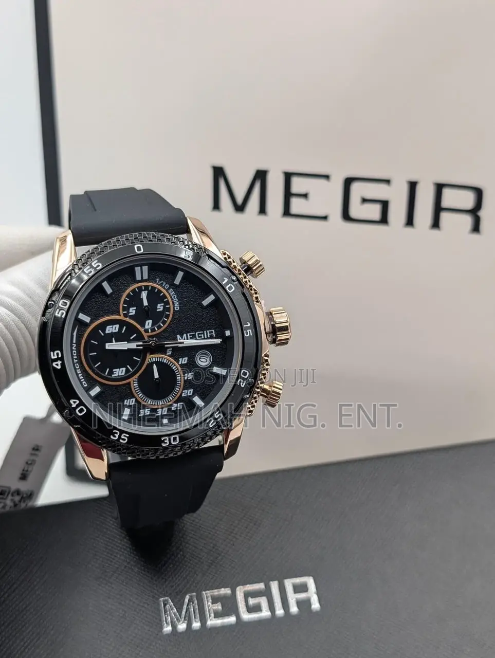 Megir Quality Rubber Wristwatch
